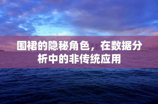 围裙的隐秘角色，在数据分析中的非传统应用