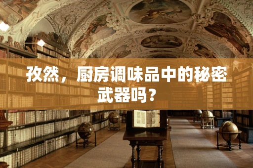 孜然，厨房调味品中的秘密武器吗？