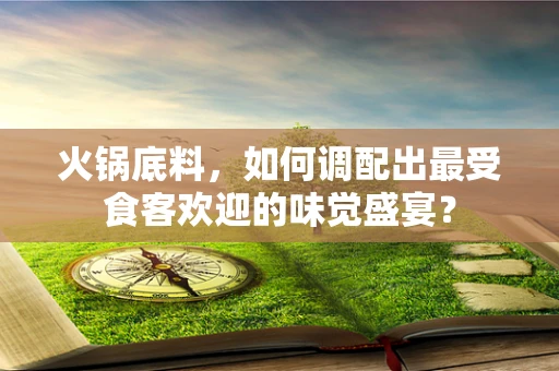 火锅底料，如何调配出最受食客欢迎的味觉盛宴？