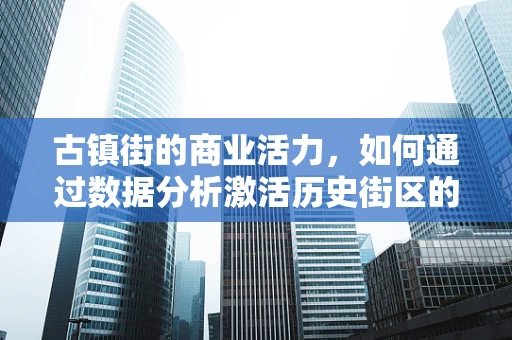 古镇街的商业活力，如何通过数据分析激活历史街区的现代魅力？