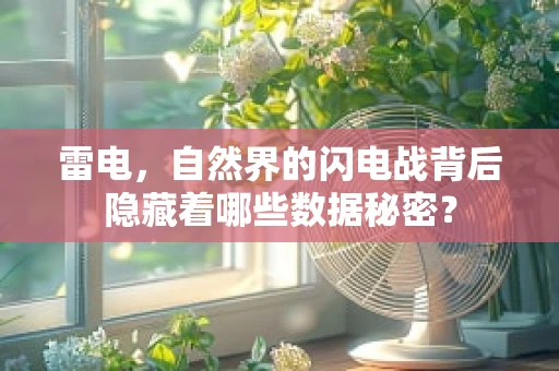 雷电，自然界的闪电战背后隐藏着哪些数据秘密？