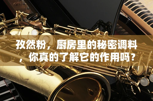 孜然粉，厨房里的秘密调料，你真的了解它的作用吗？