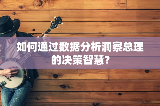 如何通过数据分析洞察总理的决策智慧？