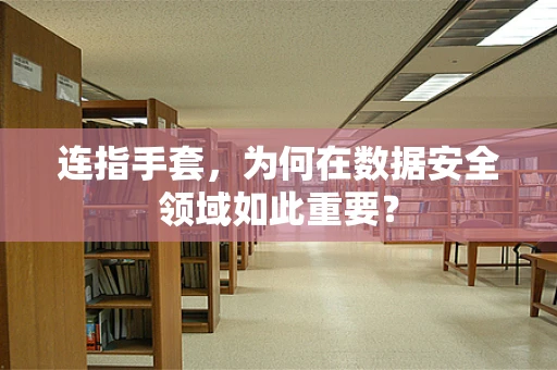 连指手套，为何在数据安全领域如此重要？