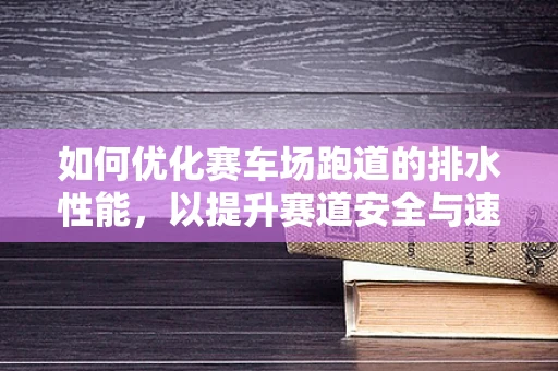 如何优化赛车场跑道的排水性能，以提升赛道安全与速度？