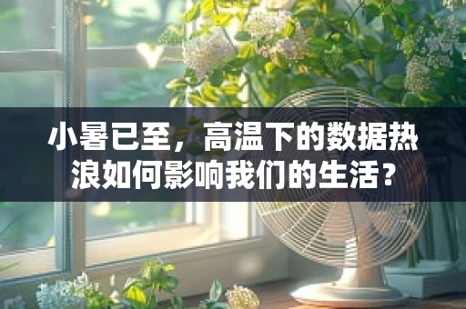 小暑已至，高温下的数据热浪如何影响我们的生活？