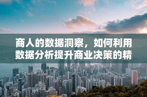 商人的数据洞察，如何利用数据分析提升商业决策的精准度？