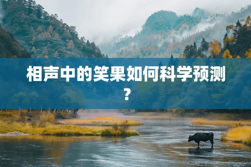 相声中的笑果如何科学预测？