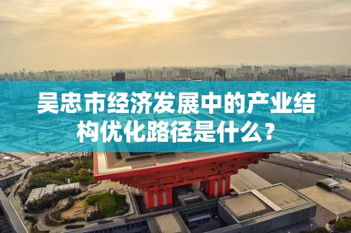 吴忠市经济发展中的产业结构优化路径是什么？