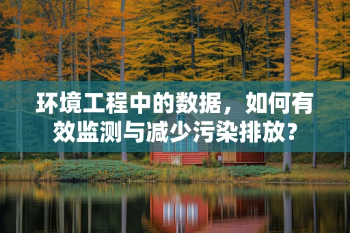 环境工程中的数据，如何有效监测与减少污染排放？