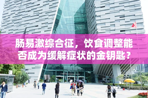 肠易激综合征，饮食调整能否成为缓解症状的金钥匙？