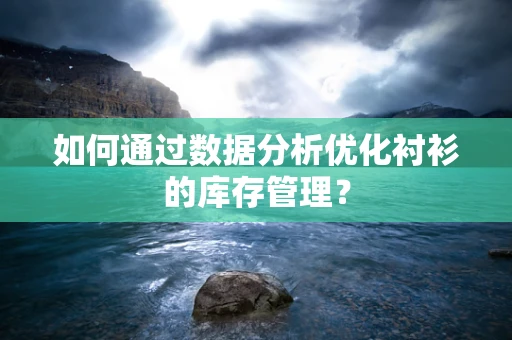 如何通过数据分析优化衬衫的库存管理？