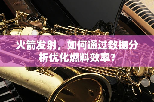 火箭发射，如何通过数据分析优化燃料效率？