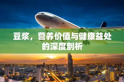 豆浆，营养价值与健康益处的深度剖析