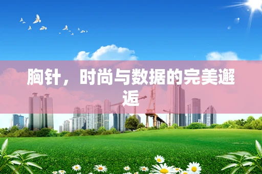 胸针，时尚与数据的完美邂逅