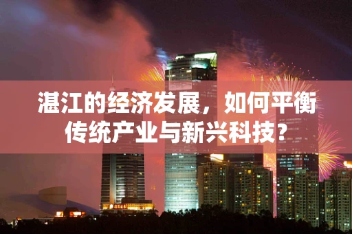 湛江的经济发展，如何平衡传统产业与新兴科技？