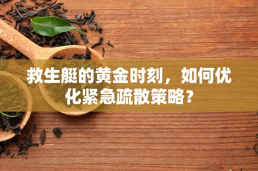 救生艇的黄金时刻，如何优化紧急疏散策略？