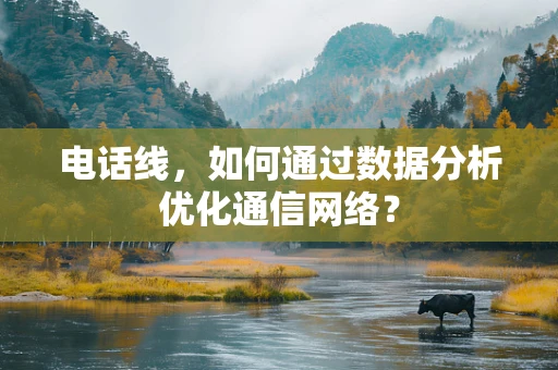 电话线，如何通过数据分析优化通信网络？
