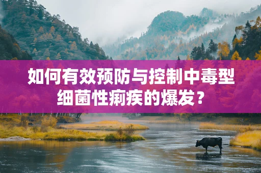 如何有效预防与控制中毒型细菌性痢疾的爆发？