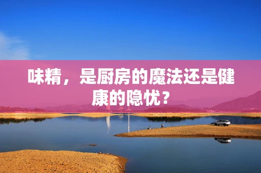 味精，是厨房的魔法还是健康的隐忧？