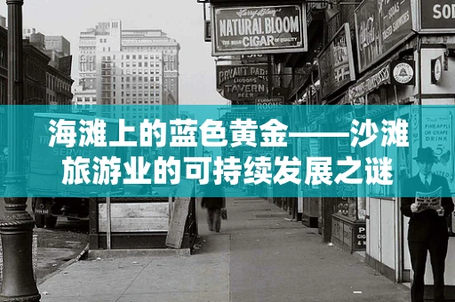 海滩上的蓝色黄金——沙滩旅游业的可持续发展之谜