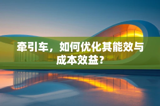 牵引车，如何优化其能效与成本效益？