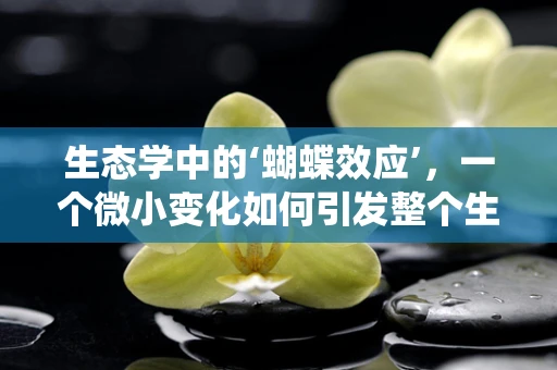 生态学中的‘蝴蝶效应’，一个微小变化如何引发整个生态系统的连锁反应？
