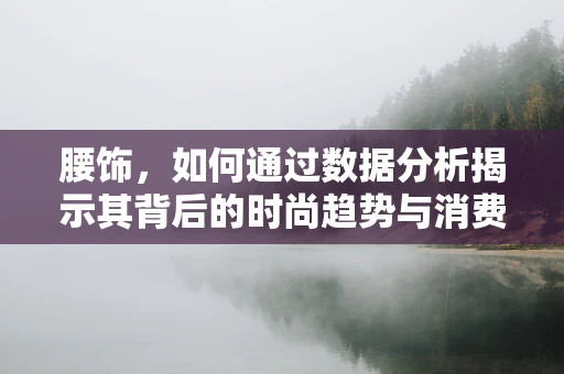 腰饰，如何通过数据分析揭示其背后的时尚趋势与消费者偏好？