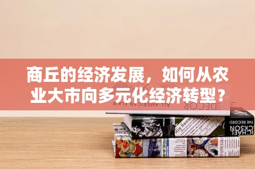 商丘的经济发展，如何从农业大市向多元化经济转型？