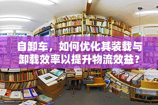 自卸车，如何优化其装载与卸载效率以提升物流效益？