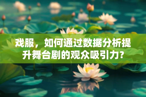 戏服，如何通过数据分析提升舞台剧的观众吸引力？