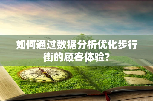 如何通过数据分析优化步行街的顾客体验？