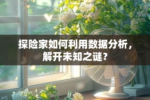 探险家如何利用数据分析，解开未知之谜？