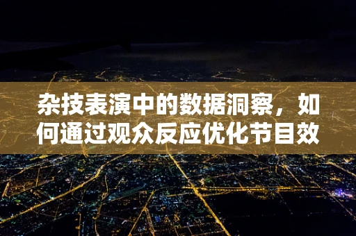 杂技表演中的数据洞察，如何通过观众反应优化节目效果？