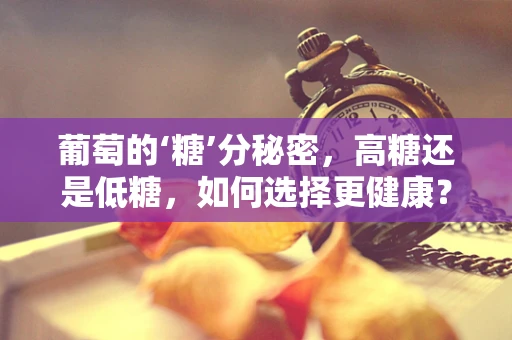 葡萄的‘糖’分秘密，高糖还是低糖，如何选择更健康？