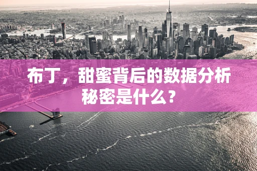 布丁，甜蜜背后的数据分析秘密是什么？