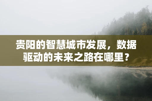 贵阳的智慧城市发展，数据驱动的未来之路在哪里？