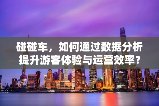 碰碰车，如何通过数据分析提升游客体验与运营效率？