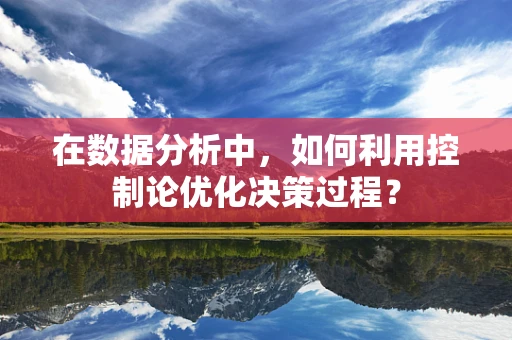 在数据分析中，如何利用控制论优化决策过程？