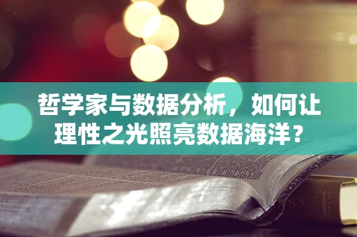 哲学家与数据分析，如何让理性之光照亮数据海洋？