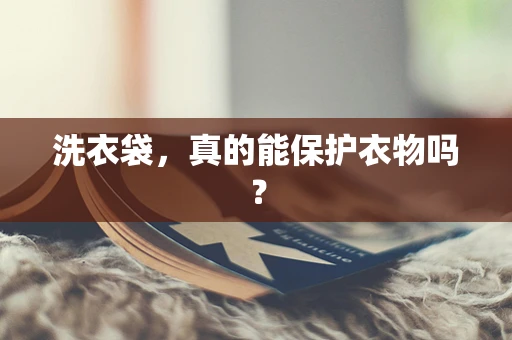 洗衣袋，真的能保护衣物吗？
