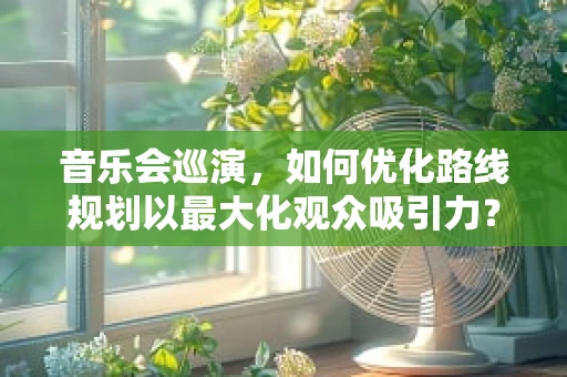音乐会巡演，如何优化路线规划以最大化观众吸引力？