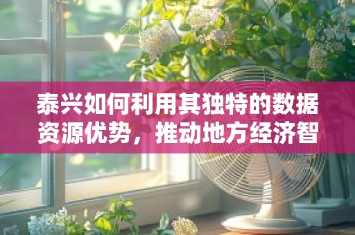 泰兴如何利用其独特的数据资源优势，推动地方经济智能化转型？