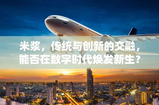 米浆，传统与创新的交融，能否在数字时代焕发新生？