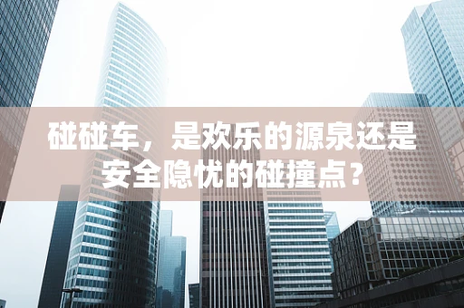碰碰车，是欢乐的源泉还是安全隐忧的碰撞点？