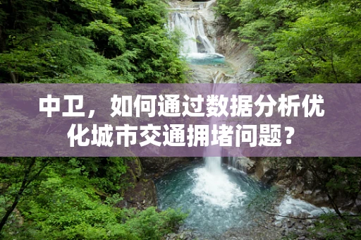 中卫，如何通过数据分析优化城市交通拥堵问题？