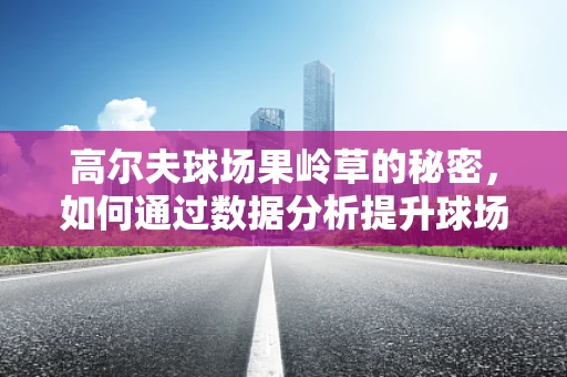 高尔夫球场果岭草的秘密，如何通过数据分析提升球场管理效率？