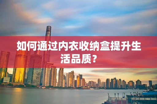 如何通过内衣收纳盒提升生活品质？