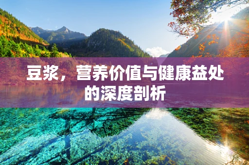 豆浆，营养价值与健康益处的深度剖析