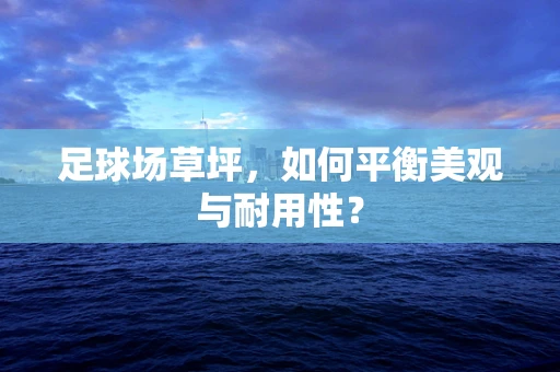 足球场草坪，如何平衡美观与耐用性？